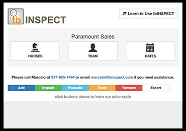 tbInspect Interface