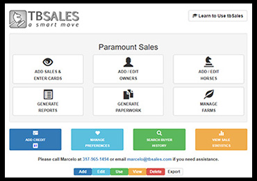 tbSales Interface